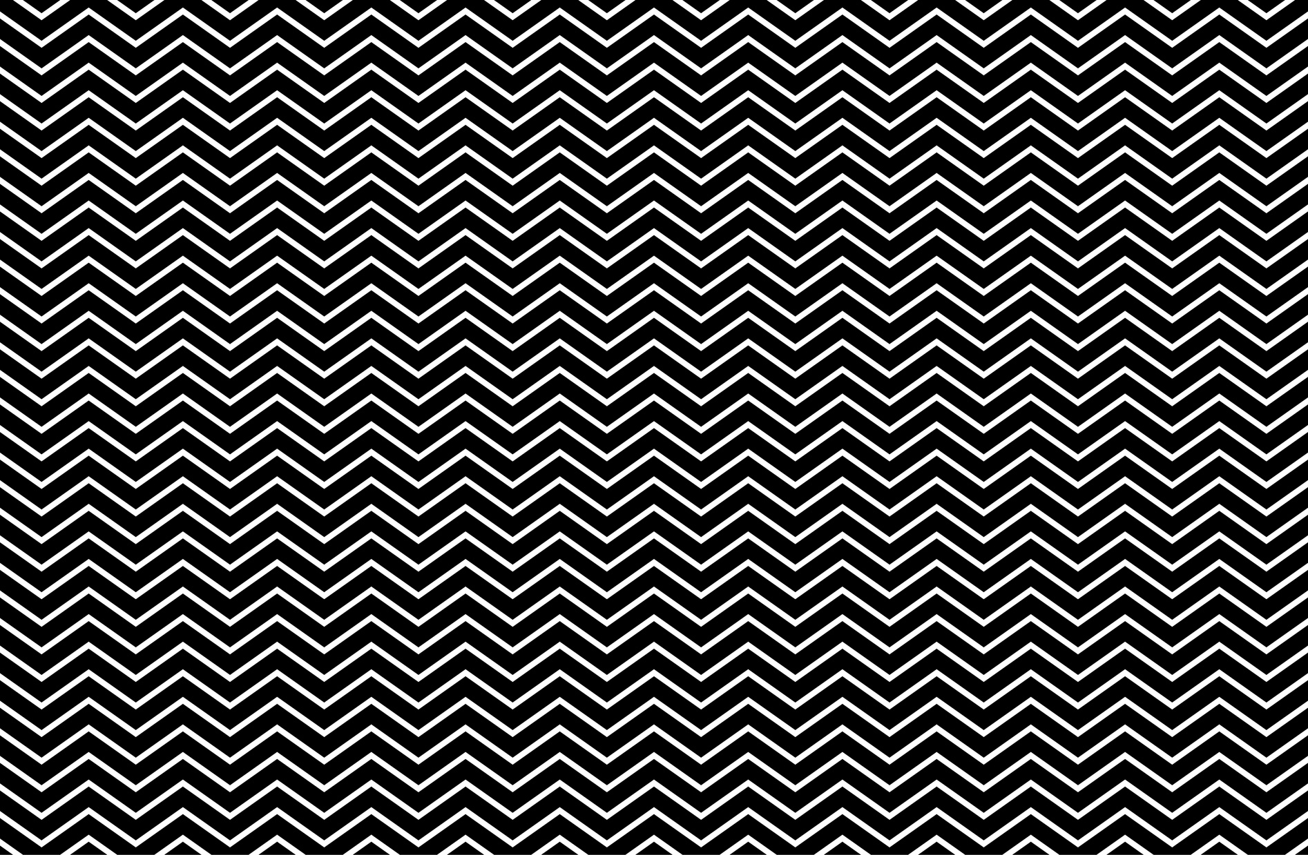 Black and White Zigzag Chevron Pattern